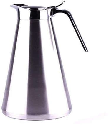 ZIJINGY Carafe à café Thermique en Acier Inoxydable, pichet Isotherme sous Vide, Thermos Durable, thé Chaud et Froid, for la Maison, Le Bureau, l'hôtel(Size:2L)