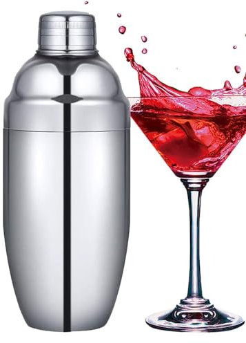 Shaker - Stainless Steel Bartending Bottle for Cocktail, Cocktail Shaker Bottle, Anti-rust Margarita Mixer Drink Shaker for Margarita, Cocktail