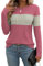 Gemulate Womens Jumpers Pink Jumper for Women Lightweight Sweaters for Women UK Ladies Knitwear Long Sleeve Tops T Shirts Pink, S
