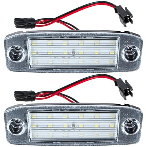 M MODECAR - Kompatibel mit Hyundai Kona Sonata VI i30 Kombi i40 Kia Sportage III LED-Kennzeichenbeleuchtung 2 STK. Set für 925013W000,
