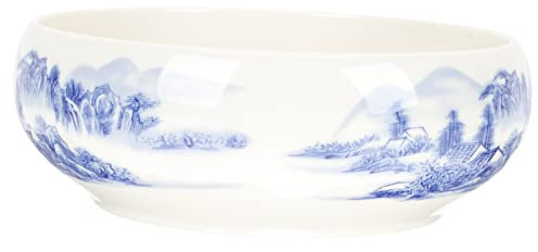 Yardwe Maceta Hidropónica de Cerámica Profunda para Narcisos para El Hogar