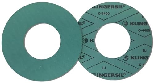 diconfa Klingersil C-4400 Flanschdichtung DIN 2690 - DN15 bis DN500-1 bis 100 Stück - AUSWAHL: DN25 PN10-40 (70 x 35 x 2 mm), 2mm stark 5 Stück - DIN-Dichtung Dichtungsring Dicht-ring