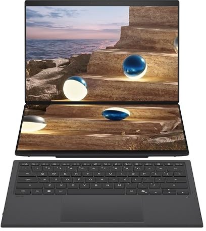 ASUS Zenbook Duo UX8407AA#B0H25ZVM3T, Notebook con display 14 Touch 3K OLED, Anti-reflection, 144Hz,Intel® Core™ Ultra 7 Processor 355,RAM 16GB, 1TB SSD, WIN11 Home, Grigio