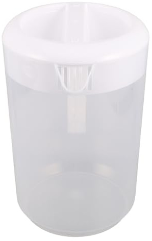 Pichet à Eau en Plastique 5L avec Couvercle Hermétique | Lait et Thé, Usage Extérieur, Contenu Visible, Broc Alimentaire, 170 Oz