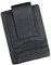 Le’aokuu Herren Echtes Leder Geldbörse Brieftasche mit Dollar Clip Geldklammer RFID Schutz Schlank Portemonnaie 1092 (1092 Schwarz)