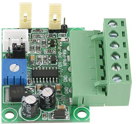 0-5V / 0-10V Wandlermodul, elektronische Komponenten Module analoge Eingangsspannung zu 0-100% PWM-Signal 2KHZ-20KHZ