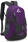 Bseash Kleine Größe 20L leichte wasserdichte Rucksack, Outdoor Sport Travel Daypack für Radfahren Wandern Reiten Radfahren Reisen (Violett)