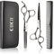 CIICII Hairdressing Scissors Set, Professional Hair Cutting Scissor Barber Kit (Hair Beard Trimming Shaping Grooming Thinning Shears) for Men Women Hairdressers Home Salon Haircut Kit (Silver)