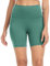 Colorfulkoala Radlerhose Damen mit Taschen Kurze Sporthose Kurze Leggings Hohe Taille Radlershorts für Yoga Gym Shorts Sommer(L, Rauch und Grün)