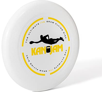 Kan Jam Unisex-Adult Official KanJam Pro 2 Color, 175g Ultimate Disc, Yellow Diving Design, Standard