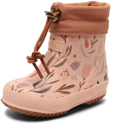 bisgaard Unisex Kinder thermo baby Rain Boot, Rose Flower, 24 EU