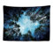 Ulticool - Wandteppich Dekoration Wohnung - Sterne Universum Planeten Natur Bäume Wald - 200 x 150 cm groß - Wandtuch Wandbehänge - Accessoires für Schlafzimmer Wohnzimmer Kinderzimmer