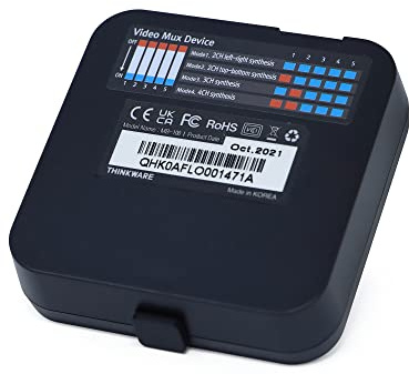 Thinkware Multiplexer Box - Dash Cam Accessory | Multichannel Image Support - Up to 5 Channels | Compatible with F200Pro, X700, T700 and F790 Dash Cams