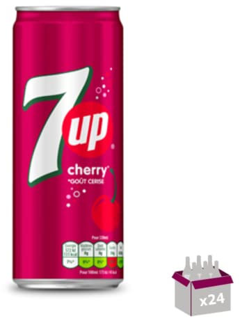 7 Up Cherry - 24 x 33 cL