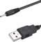 RUITEXUN Cavo da USB a DC 2,0 mm 1 m, USB tipo A maschio a DC 2,0 mm x 0,6 mm 5 V DC Barrel Jack adattatore connettore cavo di ricarica