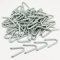 Krampen 100g ca. 56 Stück 2,5mm/25mm Zaunklammern U-Typ Verzinkte Extra Scharf Befestigungsnägel - Maschendraht und gewebte Zäune Garten-Pfosten