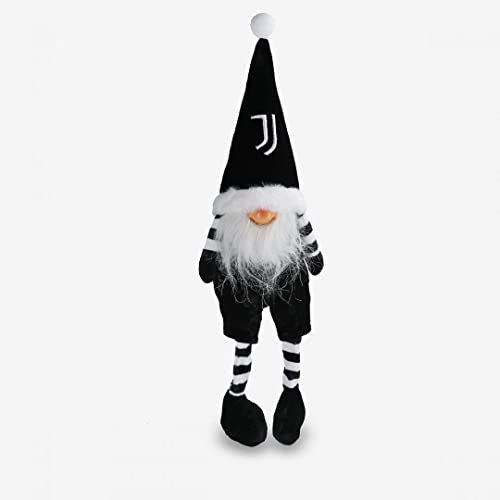 JUVENTUS Gnomo di Natale - Altezza 41cm - novità 2022/2023-100% Originale - 100% Prodotto Ufficiale