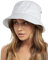 FURTALK Unisex Bucket Hat Mens Womens Sun Hats Vintage Washed Cotton Packable for Travel Fishing Camping Summer Beach, White, M-L