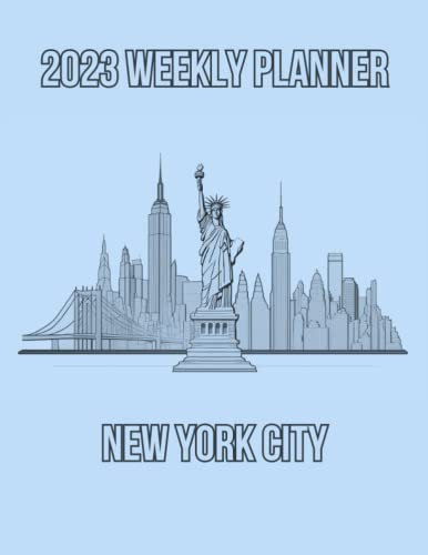 2023 Weekly Planner: New York City