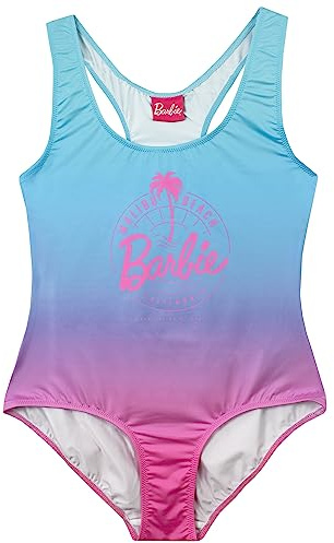 Barbie Costume da Bagno Costume da Bagno Malibu Beach per Donne | Costume Piscina Intero Rosa per Donne | Taglie S - XXL | Merchandise Ufficiale.