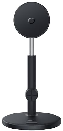 Baseus Baseus MagPro Series Magnetische Desktop-Handyhalterung drehbar und verstellbar, kompatibel mit iPhone 12 und höheren Modellen (schwarz)