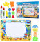 Tapis Dessin Educatif (Format 100 * 70 cm) - Tapis Magique Eau Réutilisable - Jouet Enfant - Tapis d'Éveil Educatif Adapté aux Enfants dès 18 mois