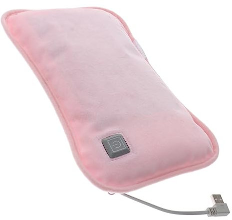 minkissy 2 Piezas Calentador mano eléctrico termo garrafa térmica agua tibia bolsa agua para cólicos menstruales mini calentador hervidor eléctrico botella agua caliente invierno