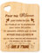 Blumuze Cadeau Maman,Planche à Découper en Bambou Sculptée Cadeau Anniversaire Maman, Cadeau D'anniversaire Pour Maman, Cadeau Pour Maman Fete des Meres Fête Des Mères Noël, Idee Cadeau Mere Cuisine