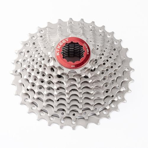 KTKEET 11-Gang-Kassette 11-25T/28T/30T/32T/34T/36T/40T/42T/46T/50T/52T Mountainbike/Rennrad Kassette 11-Gang Fahrradkassette Ritzel Kompatibel mit Shimano Ultegra XT Sunrace Sram(11-32T)