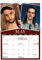 2025 World's Greatest Mullets Tagebuchkalender,Wandkalender 2025,lustiger Cooler Frisur-Familienkalender 2025,Einfach Aufzuhängen,Frisur-Familien-Wandkalender Für Jun-gen, Mädchen, Freunde, Erwachsene