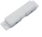 ABS Plastic Magnetic Lock for Cabinet Doors with Magnetic Interior (White)