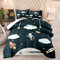 Bettdecken Astronaut Muster Komfort Warm Modern Gedruckt Aesthetic Winter Bettdecke Winterdecke Maschinen Waschbar Duvets -Ohne Bettbezug