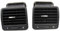 DYDGUTUFB Cruscotto Uscita Aria Bocchetta Aria Condizionata Uscita Aria Condizionata 1K0819703 1K0819704 per VW per Jetta MK5 per Golf 5 per Rabbit Accessori Interni(Black Left Right)