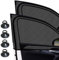 Ninnyi 2 Pcs Car Window Shades for Baby, Universal Beehive Mesh Car Sun Shade for Blocking UV Rays