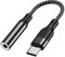 Sooiiyu Adaptador USB C a Jack 3,5mm, USB Type C Auriculares Audio Adapters, Adaptador Auriculares Tipo C, Compatible con iPhone 16 Pro Max/15 Pro/15, iPad Pro, Samsung Galaxy, MacBook, Pixel, Pixel