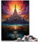 1000 Pieces Jigsaw Puzzles for Adults grand palace of thailand Family Entertainment Toys Birthday Gift Suitable for and teens 14+ 26x38cm