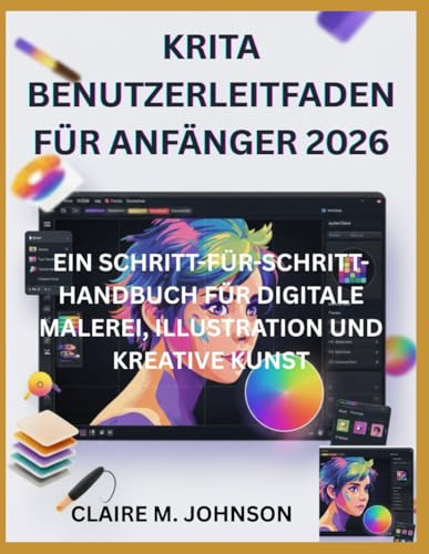 KRITA BENUTZERLEITFADEN FÜR ANFÄNGER 2026: EIN SCHRITT-FÜR-SCHRITT-HANDBUCH FÜR DIGITALE MALEREI, ILLUSTRATION UND KREATIVE KUNST