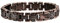 POLICE PJ25711BSEBR-01-L Herren Armband CROSSGUARD Edelstahl Braun 23 cm