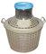 Bouchonnerie Jocondienne GC10 – Garrafa Entourage Plast Gran Cuello Cristal Transparente, 34 x 34 x 37 cm 10 l