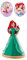 Dekora - Kit de Décorations de Gâteau Ariel la Petite Sirène, Taille Approximative 8,5 Centimètres, Licence Disney, Décorations de Gâteau d'Anniversaire