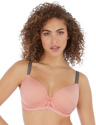 Freya Offbeat Moulded Demi T-Shirt Bra Rosehip Pink 38E