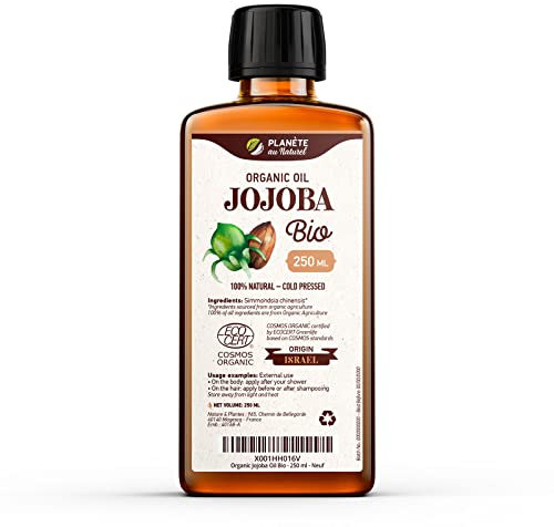 Bio Jojobaöl 250ml - rein & natürlich - kaltgepresst