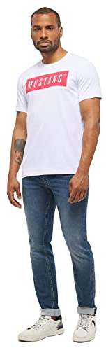 MUSTANG Herren Alex C Logo Tee T-Shirt