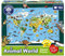 Orchard Toys Animal World Jigsaw Puzzle Age 5+, 150-piece jigsaw, Includes 20-page fact book, Includes giant poster, Educational puzzle for Kids ages 5-10