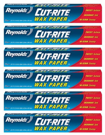 Reynolds Cut Rite Wachspapier, 75 m², 6 Stück