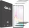 Vsjnk Tempered Glass Screen Protector for Samsung Galaxy Note 10 Plus, 3-Piece HD 9H Hardness Glass Screen Protector, Bubble-Free Anti-Scratch Compatible with Samsung Note 10+