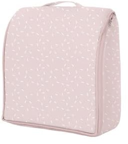 Kikkaboo lit portable bébé 2 en 1 sac à dos matelas sangles réglables pliable, coloris:rose