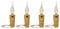 4Pcs LED Wine Bottle Stopper Lamp, Wine Bottle Copper Wire Lights with Cork for Wedding Christmas Party Decoration Bar Mason Jar