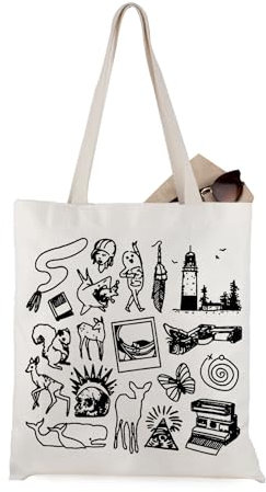 JTOUK Tragetasche für Videospiel-Liebhaber, This Action Will Have Consequences, Life is Strange Tote EU, 13.78 inch x 14.96 inch, Large