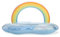 FUNBOY Giant Rainbow Cloud Pool Float 6FT Long with Large Arching Rainbow and Floating Cloud Effect, Perfect for a Summer Pool Party, Large
